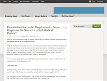 Tablet Screenshot of homecarenews.inhealthcare.com