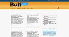 Desktop Screenshot of compliancenews.inhealthcare.com